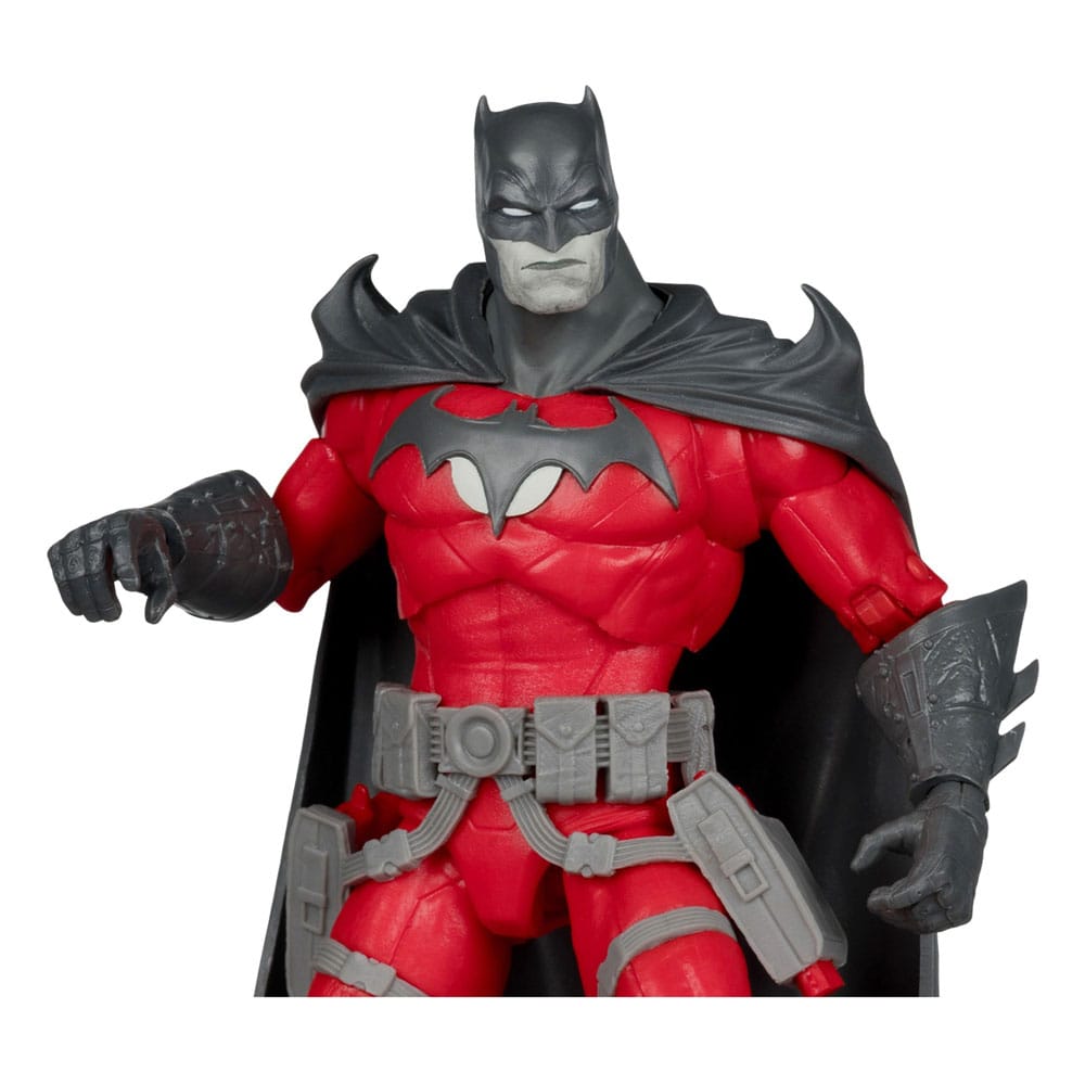 DC Multiverse Action Figure Batman (Flashpoint) (Black & White Accent Edition) (Gold Label) 18 cm